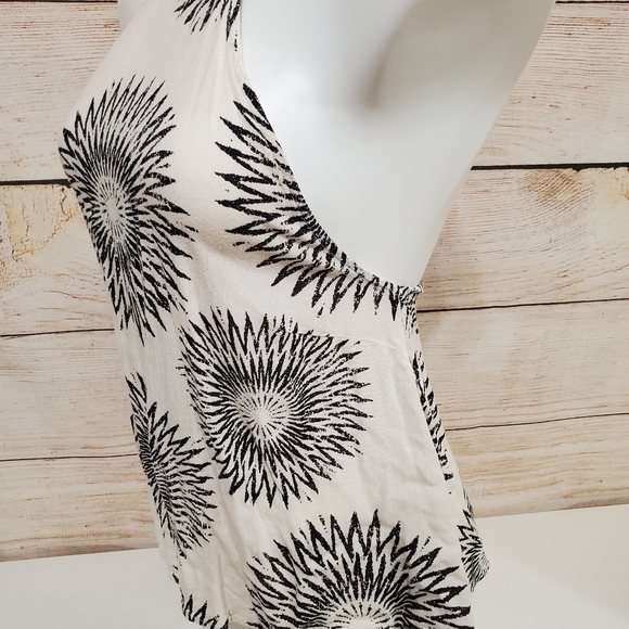 Billabong Moon Bud Printed Mock Neck Halter Top Small - Picture 8 of 13